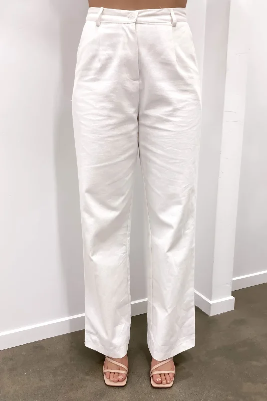 Clothes Sales Hugh Pant White