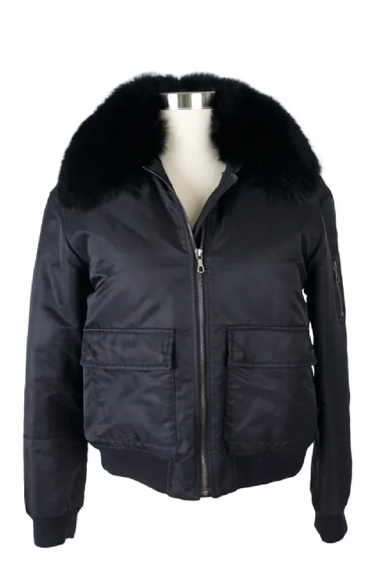 Women's Clothing With Trendy Designs Fur Lined Jacket