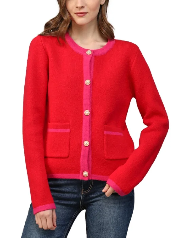 Versatile Women's Fashion FATE Wool-Blend Cardigan