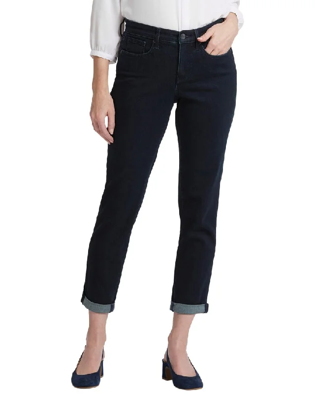 Timeless Women's Fashion Styles NYDJ Margot Midnight Falls Girlfriend Jean