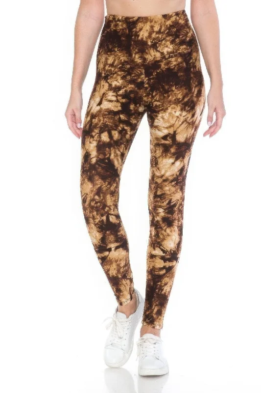 Women's Trendy Outfits Yoga Wide Band Buttery Soft Print Leggings