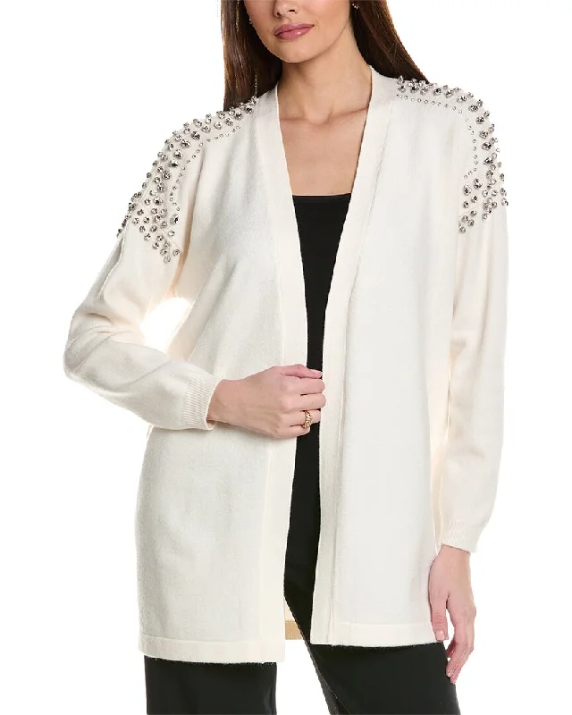 Women's Clothing for Every Occasion Anne Klein Embellished Cardigan