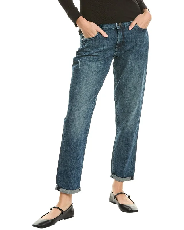 Stylish Women's Attire DL1961 Riley Nassau Boyfriend Jean