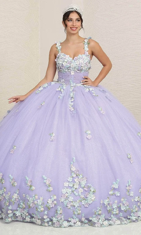 Timeless Women's Clothes May Queen LK249 - Blossom Ornate Ballgown