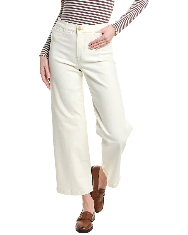 Women's Vintage-Inspired Outfit Madewell Wide Emmet Pant