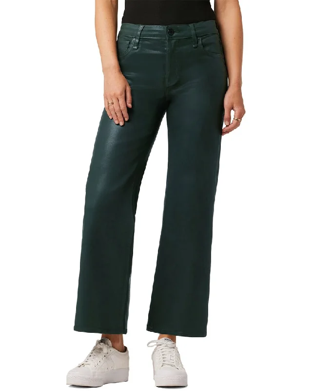 Casual Chic for Women HUDSON Jeans Rosie Coated Scarab Wide Leg Jean